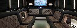 party bus interior